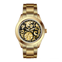 Lucky Cloulds Skeleton Lady&#39;s Automatic Wrist Watches